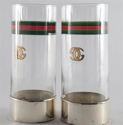 gucci highball glasses.